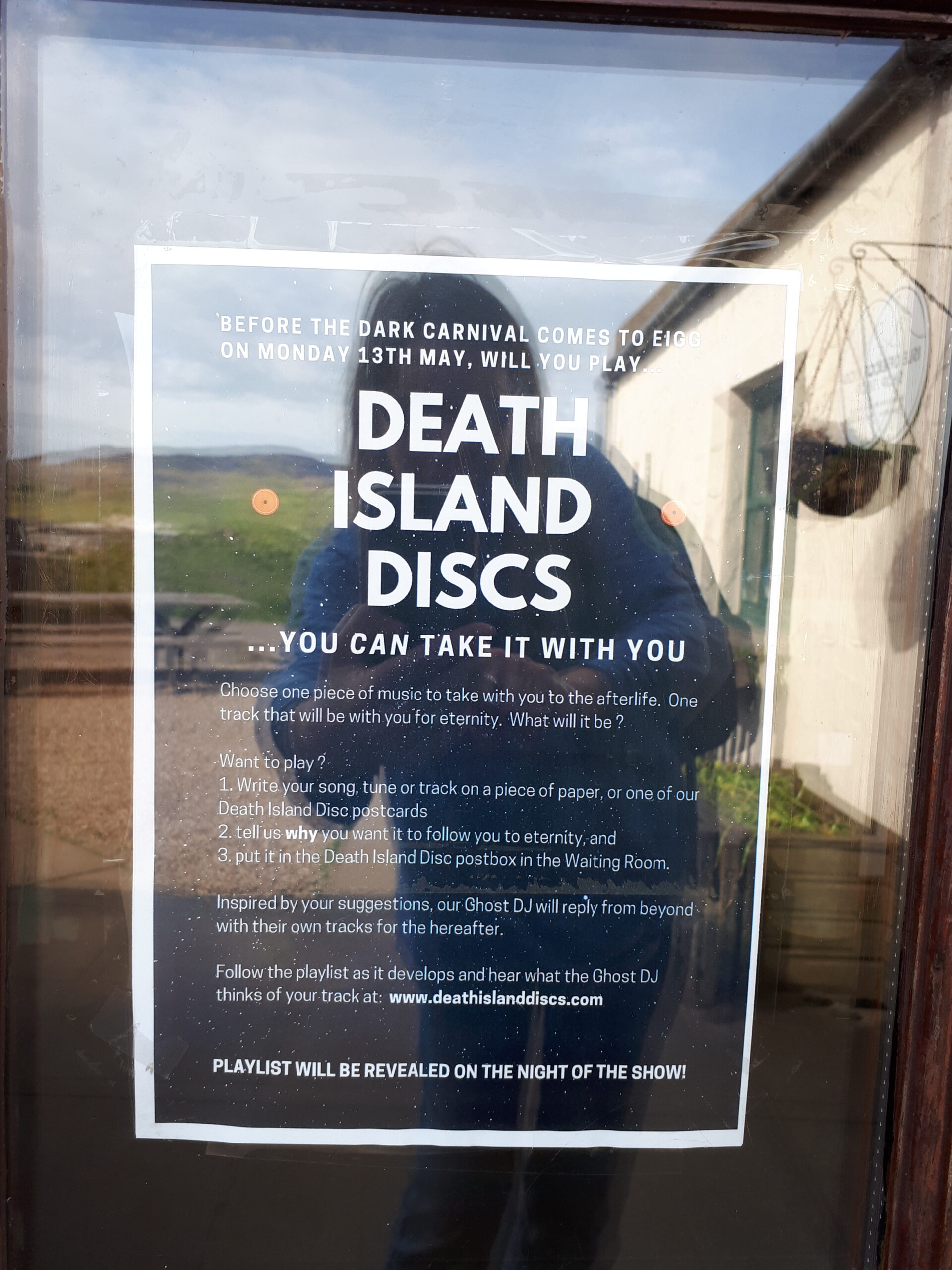 Engaging Audiences in Death, for Dark Carnival, Isle of Eigg